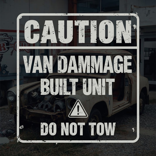 Do not Tow sticker